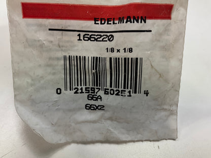 Edelmann 166220 Compression Fitting 1/8'' Tube Size X 1/8'' Female Pipe Thread