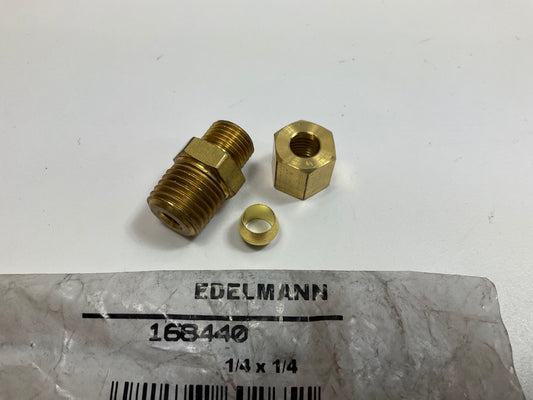 Edelmann 168440 Male Compression Fitting 1/4'' Tube Size X 1/4'' Pipe Thread