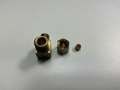 Edelmann 169220 Male Elbow Compression Fitting 1/8'' Tube X 1/8'' Thread