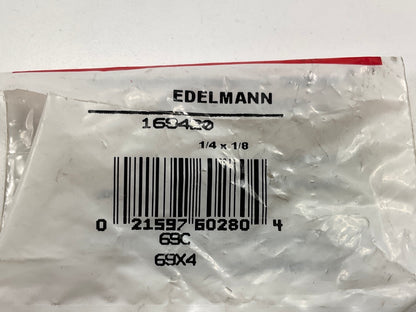 Edelmann 169420 1/4'' Compression To 1/8'' NPT Male Thread Adapter Fitting 90 Deg.