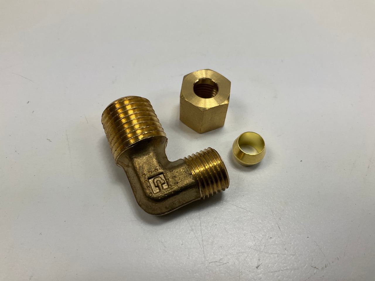 Edelmann 168440 Compression Male Elbow Fitting 1/4'' Tube X 1/4'' Pipe