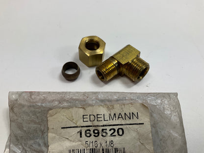 Edelmann 169520 Male Elbow Compression Fitting 5/16'' Tube X 1/8'' Pipe