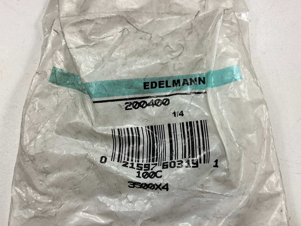 Edelmann 200400 1/4'' Pipe Thread Fitting 90 Degree Elbow