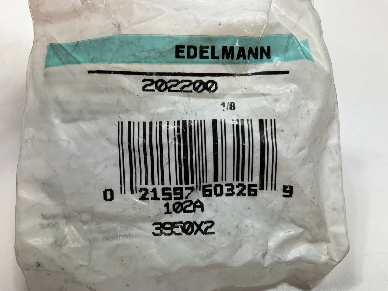 Edelmann 202200 Pipe Thread Cross Fitting 1/8'' Thread Pipe