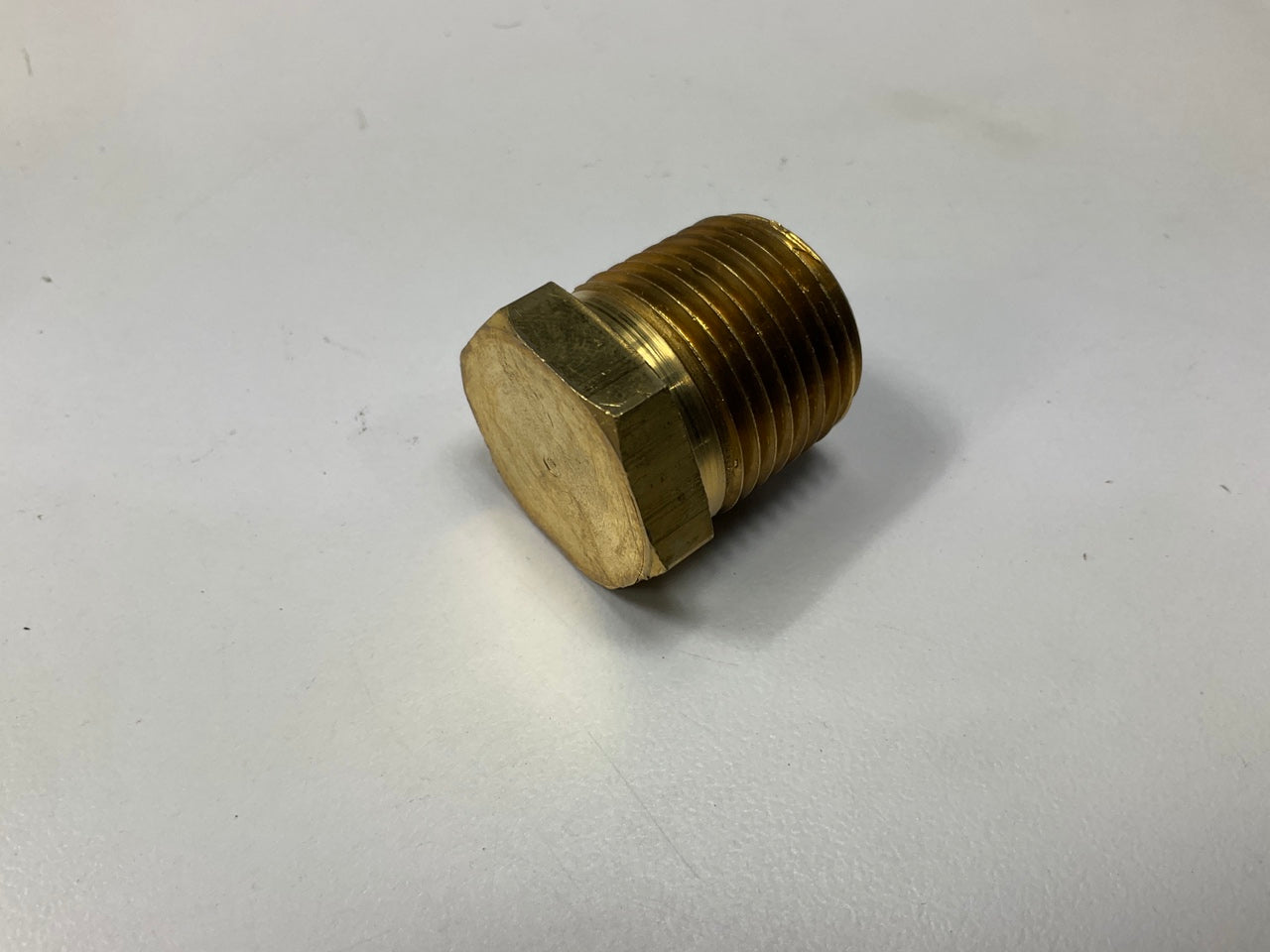 Edelmann 209800 Hex Head Pipe Plug Thread Fitting, 1/2''