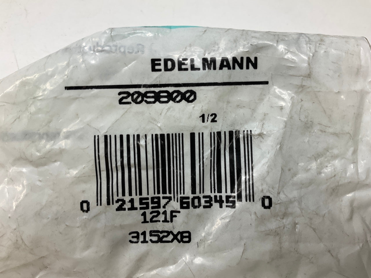 Edelmann 209800 Hex Head Pipe Plug Thread Fitting, 1/2''