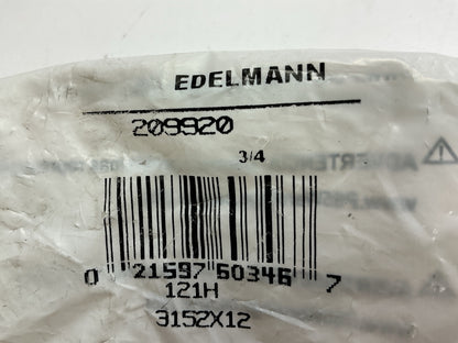 Edelmann 209920 Hex Head Plug Pipe Thread Fitting 3/4'' Thread