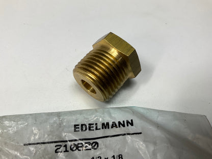 Edelmann 210820 Pipe Thread Bushing Fitting 1/2'' Male X 1/8'' Female