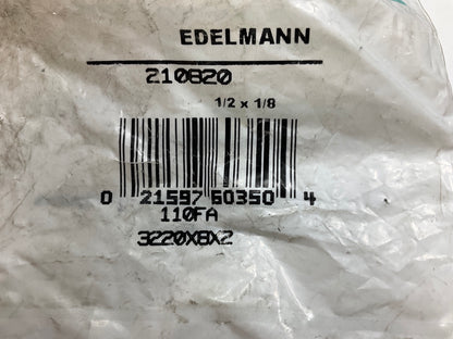 Edelmann 210820 Pipe Thread Bushing Fitting 1/2'' Male X 1/8'' Female