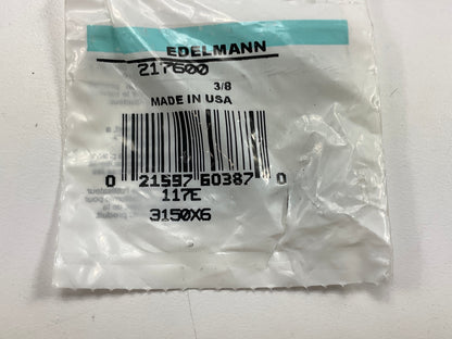 (5) Edelmann 217600 Pipe Thread Slotted Plug - 3/8'' MNPT