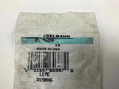 Edelmann 217600 Pipe Thread Slotted Plug - 3/8'' MNPT