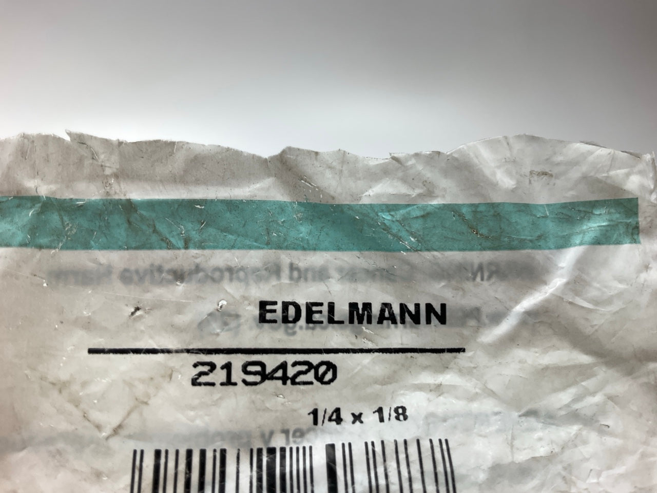 (5) Edelmann 219420 Brass Reducer Coupler Fitting - 1/4'' X 1/8''