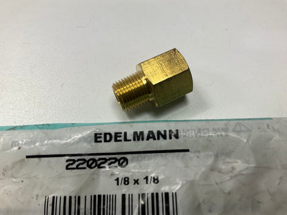 Edelmann 220220 Pipe Thread Adapter 1/8'' Female X 1/8'' Male