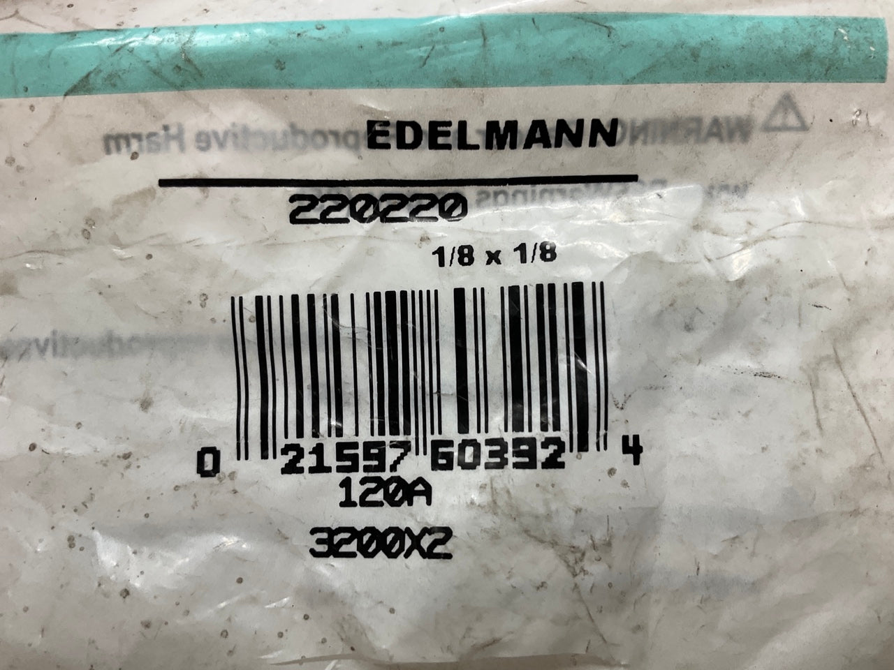 Edelmann 220220 Pipe Thread Adapter 1/8'' Female X 1/8'' Male