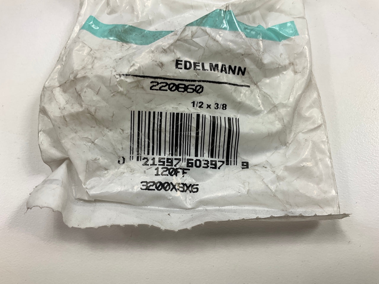 Edelmann 220860 Pipe Thread Adapter 1/2'' Female X 3/8'' Male
