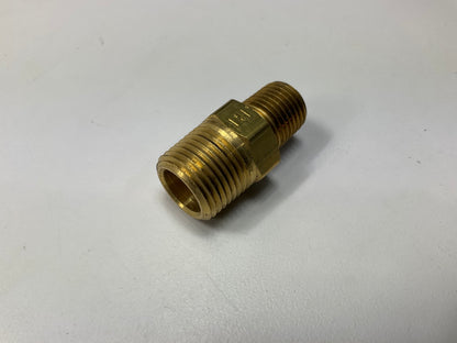 Edelmann 222640 Hex Nipple Pipe Thread Fitting 3/8'' X 1/4'' Pipe Thread