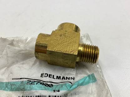 Edelmann 227400 Pipe Thread Street Tee Fitting 1/4'' Pipe Thread