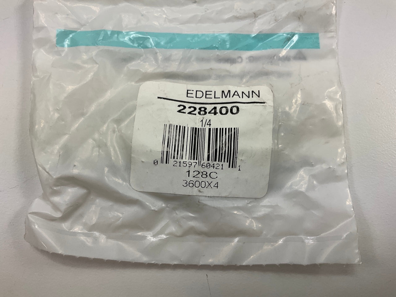 Edelmann 228400 Male Branch Tee Pipe Fitting 1/4'' Pipe Thread