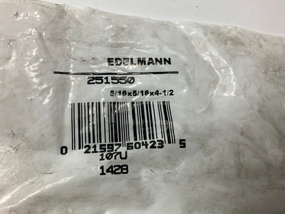 (5) Edelmann 251550 Trans Oil Coolant Line Adapter , 5/16'' Tube X 5/16'' Flare