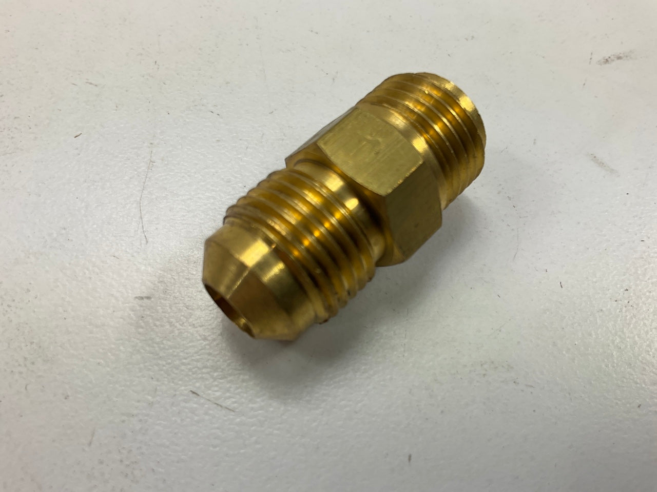 Edelmann 252660 Power Steering Line End Fitting Adapter 3/8'' SAE X 3/8 Inv Flare