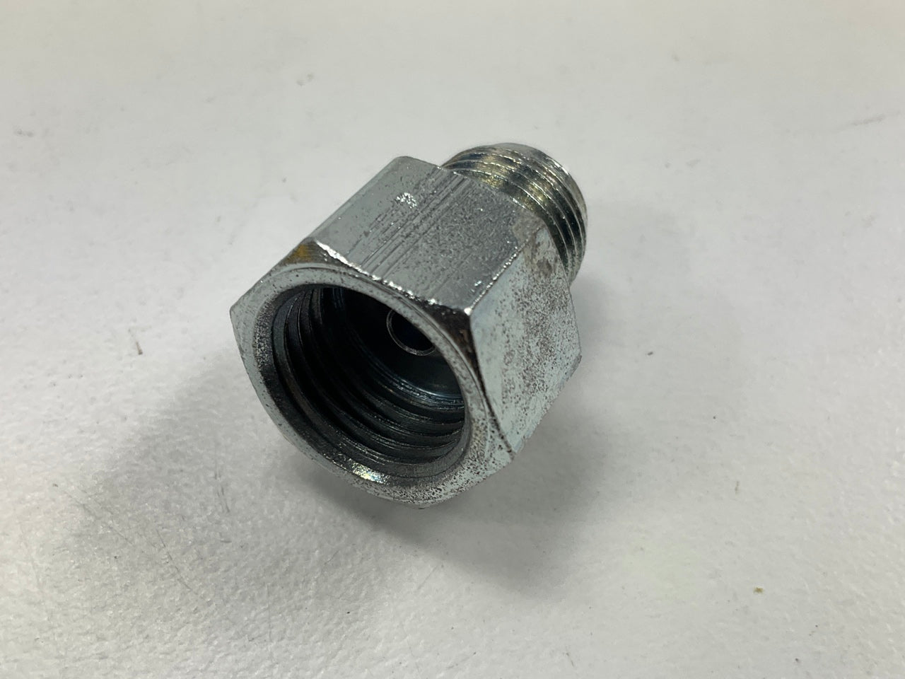 (5) Edelmann 258306 Std-dual Master Cylinder Brake Fitting 3/16'' Female X Male