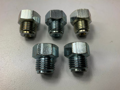 (5) Edelmann 258307 STD To Dual Master Cylinder Adapter 3/16'' Female X 3/16 Male