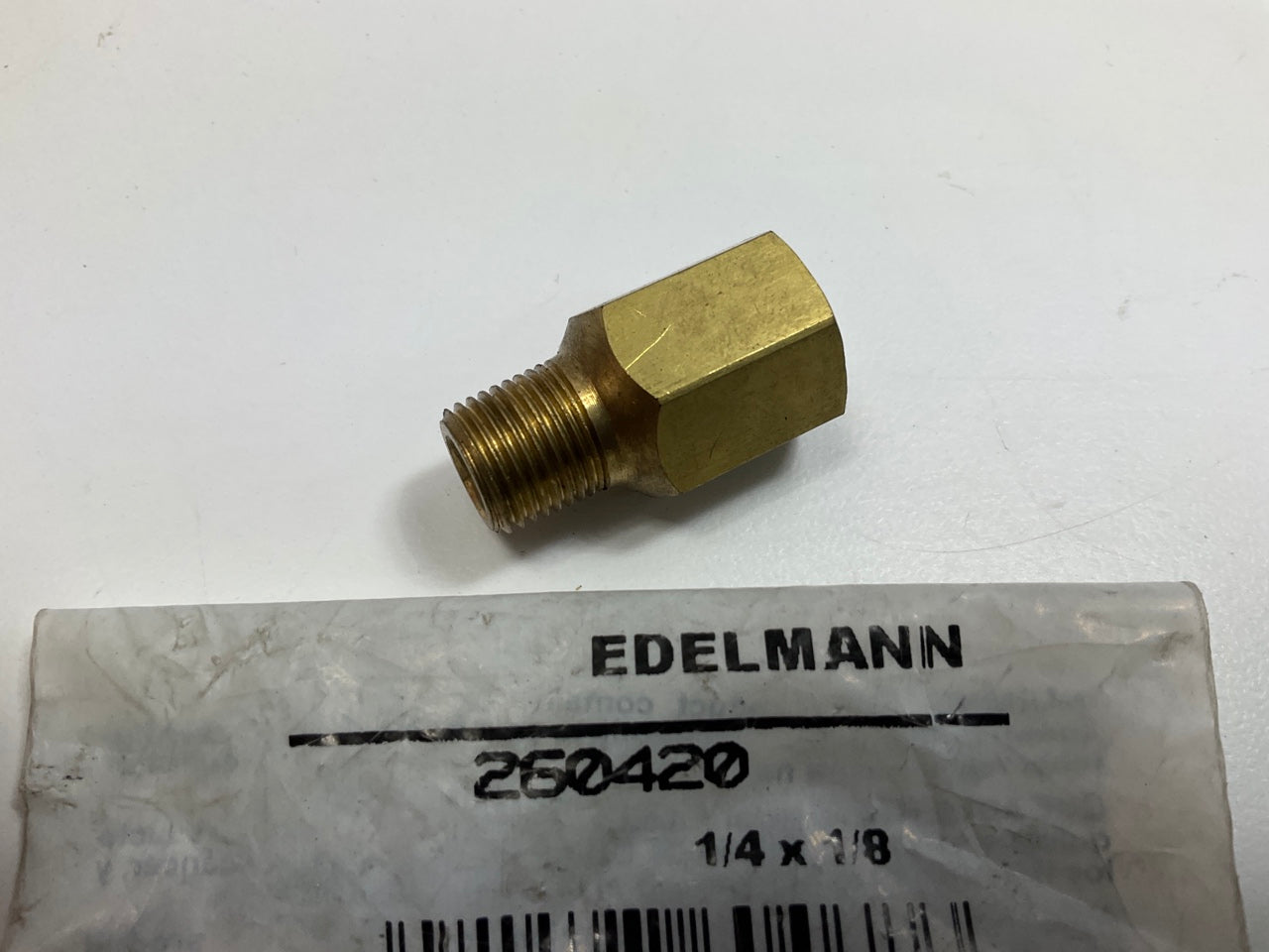Edelmann 260420 Ford Adapter Special Fitting 1/4'' Tube Size X 1/8'' Pipe Thread