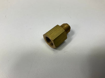 Edelmann 262010 Brake Fitting Adapter, 3/8''-24 Inverted Flare To M10x1.00 Bubble