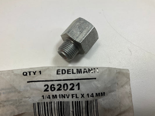 Edelmann 262021 Compression Fitting 1/4'' M Inverted Flare X 14'' Mm