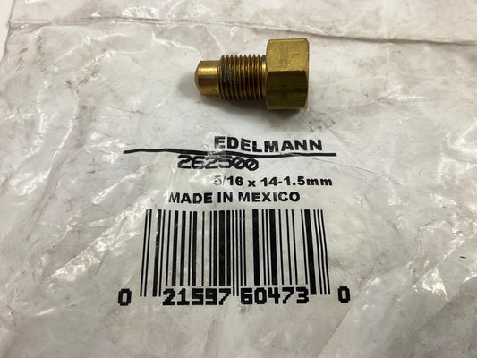 Edelmann 262500 Brake Line Adapter - 1/4'' Brake Line X 10-1.0MM Metric Bubble
