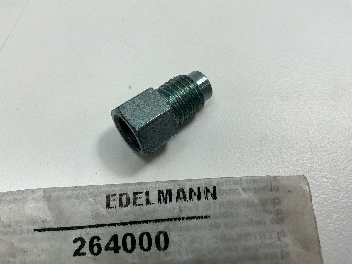 Edelmann STD To Metric Bubble Adapter Hydraulic Brake Fitting 3/8-24 X 11-1.5mm