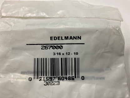 Edelmann 26700 Brake Line Master Cylinder Adapter, Male M12-1.0 X Female M10-1.0
