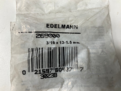 Edelmann 268000 Brake Line Adapter, 3/16'' 10-1.0mm X 13-1.5mm Metric Bubble