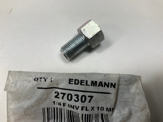 Edelmann 270307 Compression Fitting 1/4'' Female Inv Flare X 10mm