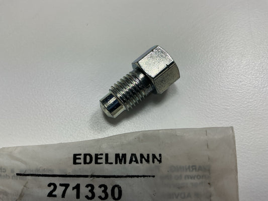Edelmann 271330 STD To Metric Bubble Brake Line Adapter 3/16'' Thread