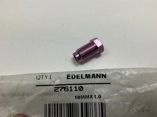 Edelmann 276110 Metric Bubble Flare Tube Nut, 3/16'' Bubble, 10-1.0mm Thread