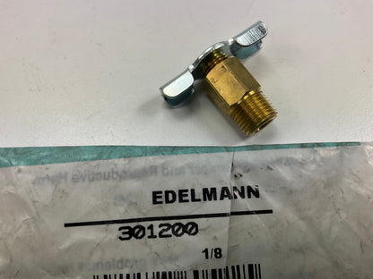 Edelmann 301200 Drain Cock Fitting, 1/8'' Pipe Thread - Max Pressure 150 PSI