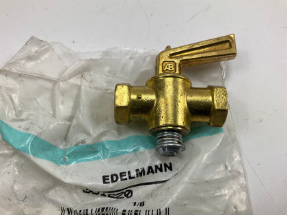 Edelmann 331220 1/8'' Pipe Thread Double Female Shut-off Cock Valve