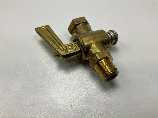 Edelmann 348220 Male & Female Shut-Off Cock Valve; 1/8'' Pipe Threads, 15 PSI