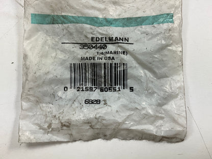 Edelmann 350440 Marine Shut-Off Cock Valve 1/4'' NPT, Male & Female, 15 PSI Max