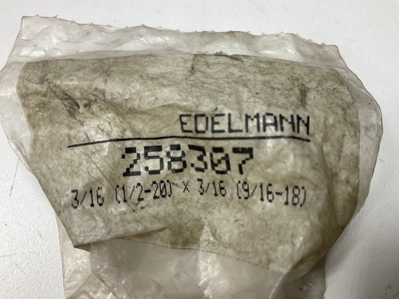 Edelmann 358307 Compression Fitting 3/16'' Male X 3/16'' Female