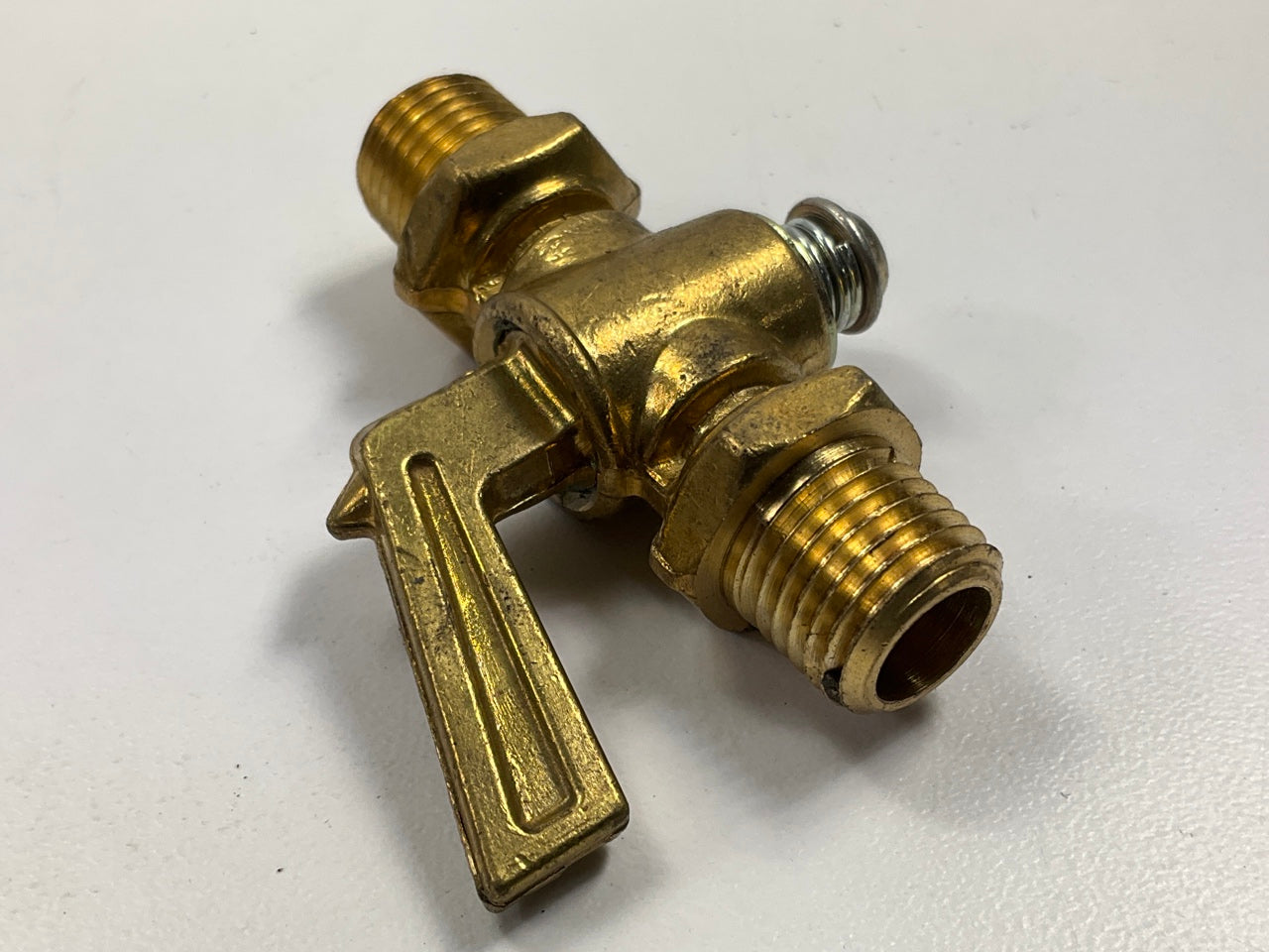 Edelmann 377440 Double Male Shut-off Cock 1/4'' Pipe Thread
