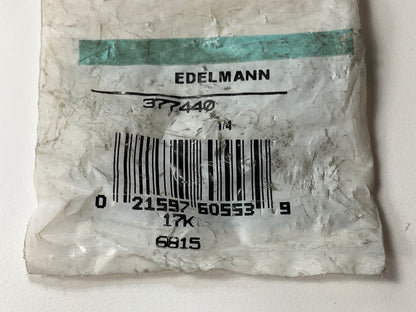 Edelmann 377440 Double Male Shut-off Cock 1/4'' Pipe Thread