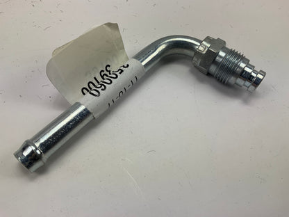 Edelmann 39100 90 Deg. Power Steering Line End Fitting; 3/8 Swivel  X 3/8 Beaded