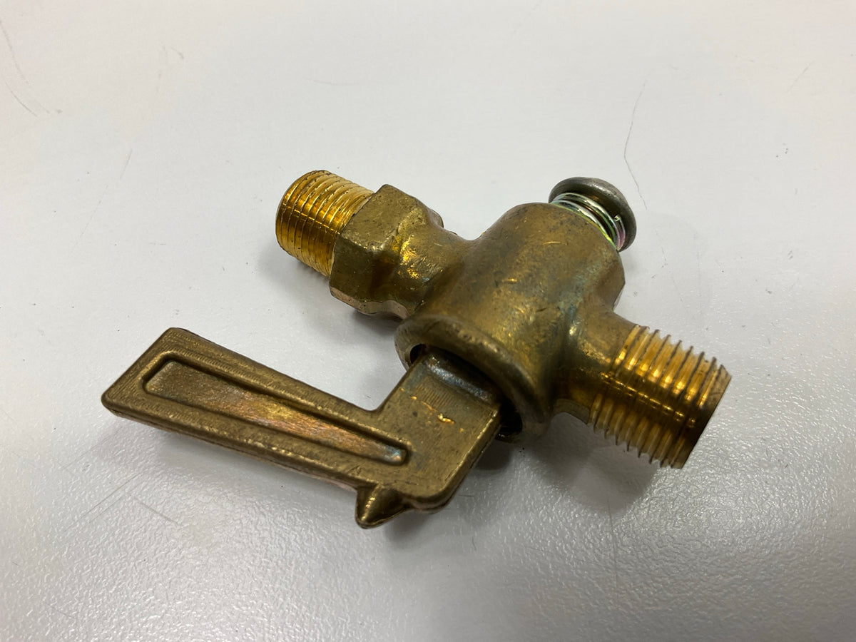 Edelmann 427420 Compression Straightway Shut-Off Cock Valve 1/4'' X 1/8'' Thread