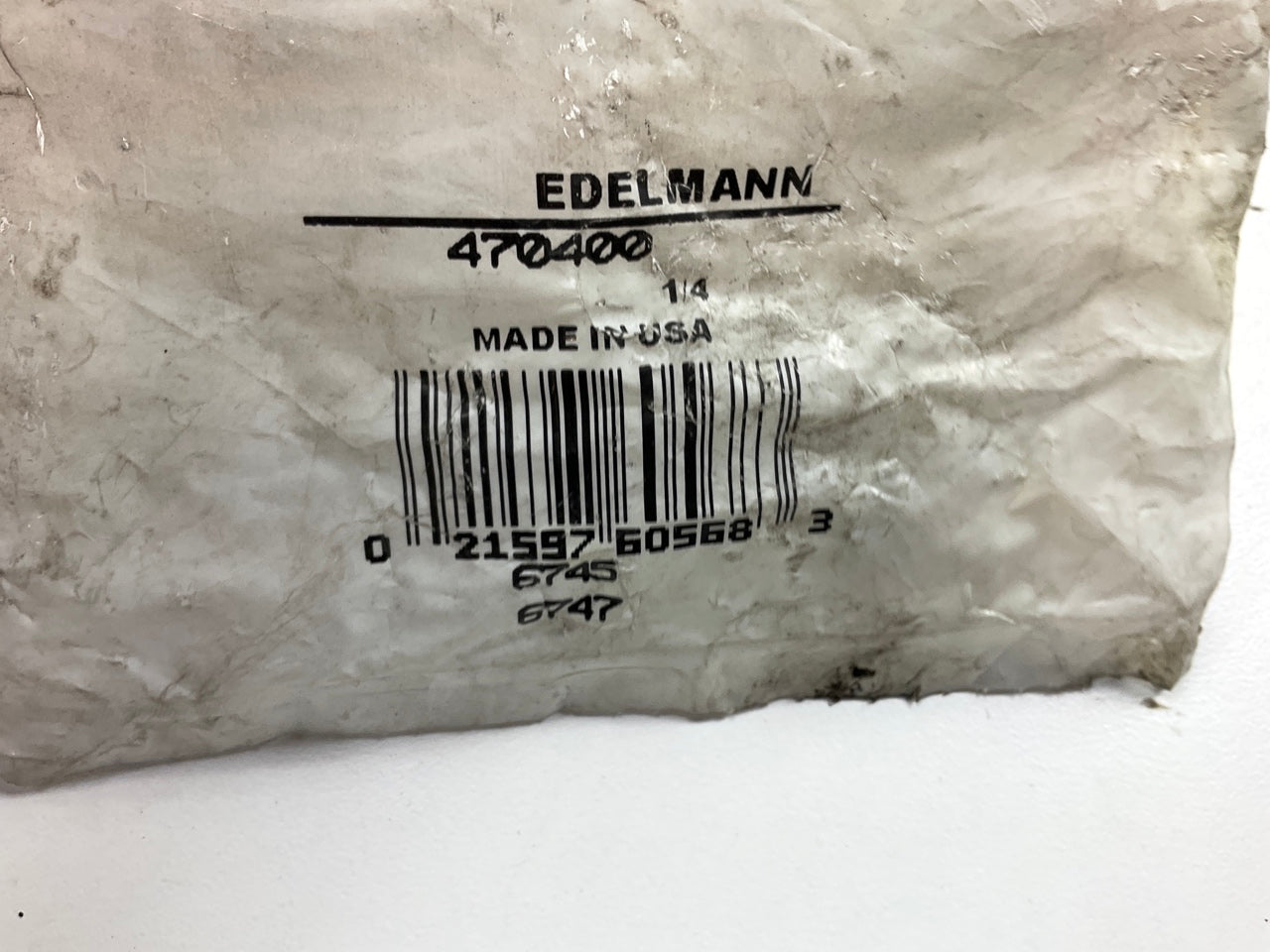 Edelmann 470400 Brass 4-Way Shut-Off Cock Shut-off Valve - 1/4'' Female NPT