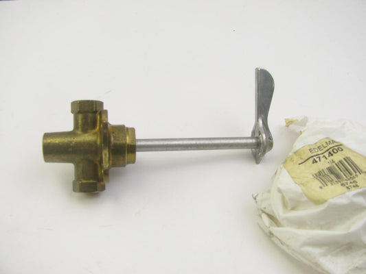Edelmann 471400 Water Shut-Off Valve With 3'' Extension Stem - 1/4'' NPT Thread