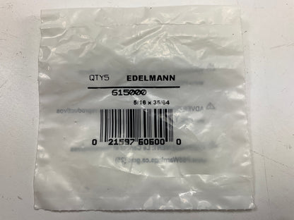 (10) Edelmann 615000 Grease Fitting Drive Type 5/16'' Diameter X 34/64'' Length