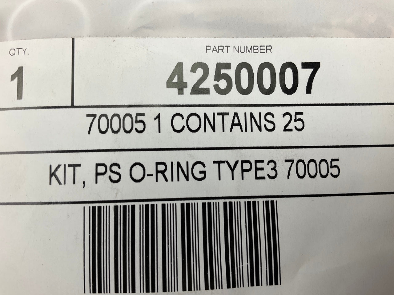 Edelmann 70005 Power Steering Pressure Hose Seals, 25 Pcs