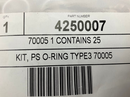 Edelmann 70005 Power Steering Pressure Hose Seals, 25 Pcs